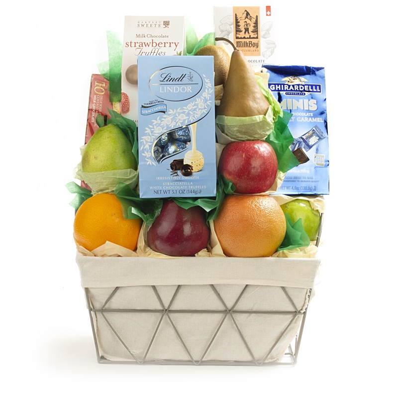 Large Fruit and Chocolate - Item # 6134 - Dave's Gift Baskets